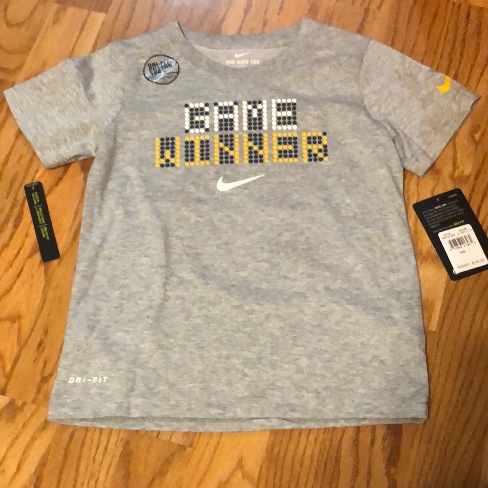 Nike boys shirt with tags